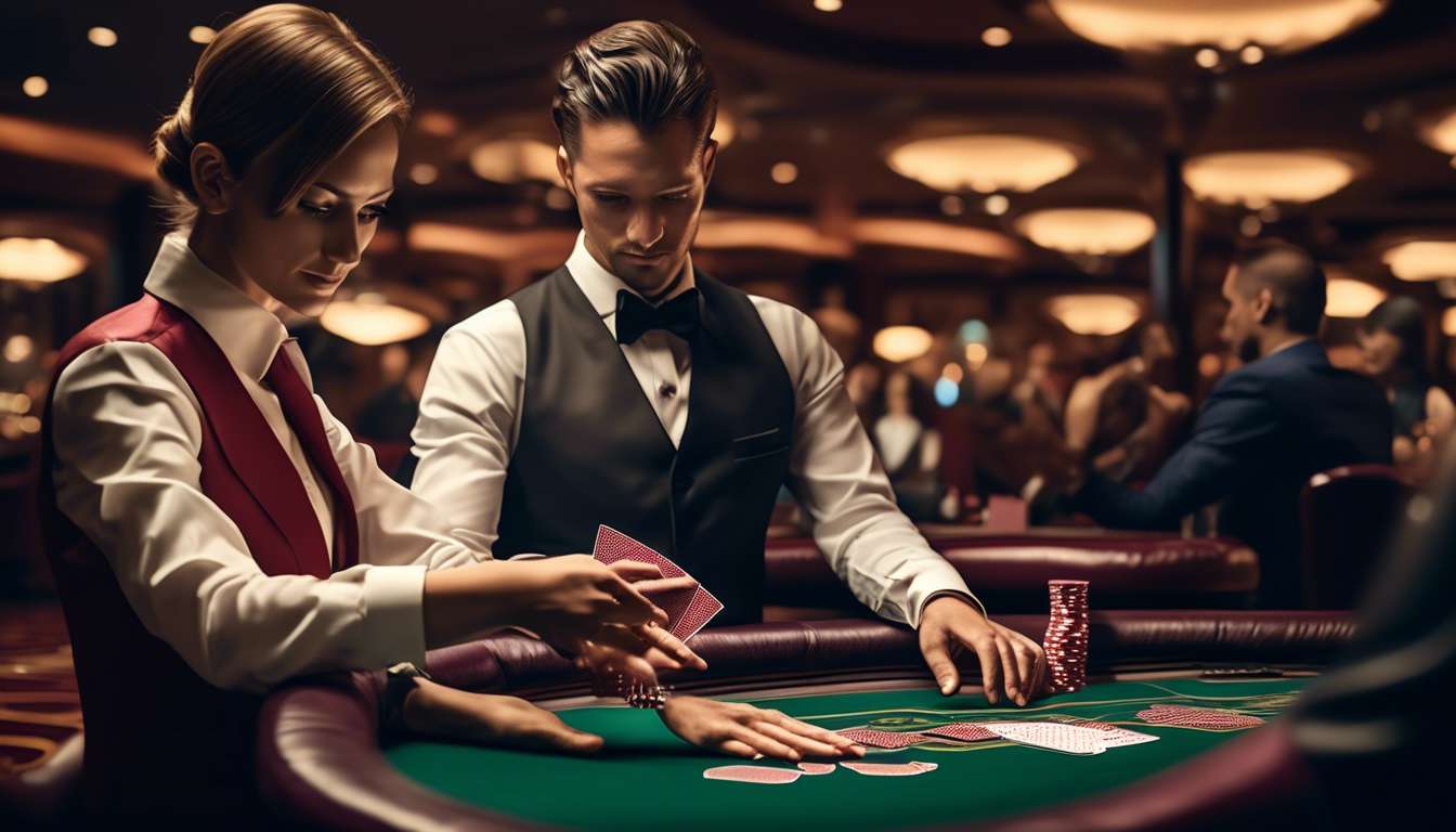 Croupiers en direct vs Croupiers IA